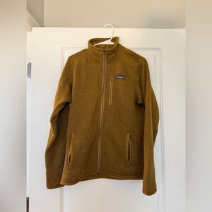 Patagonia men’s better sweater zip up jacket fleece